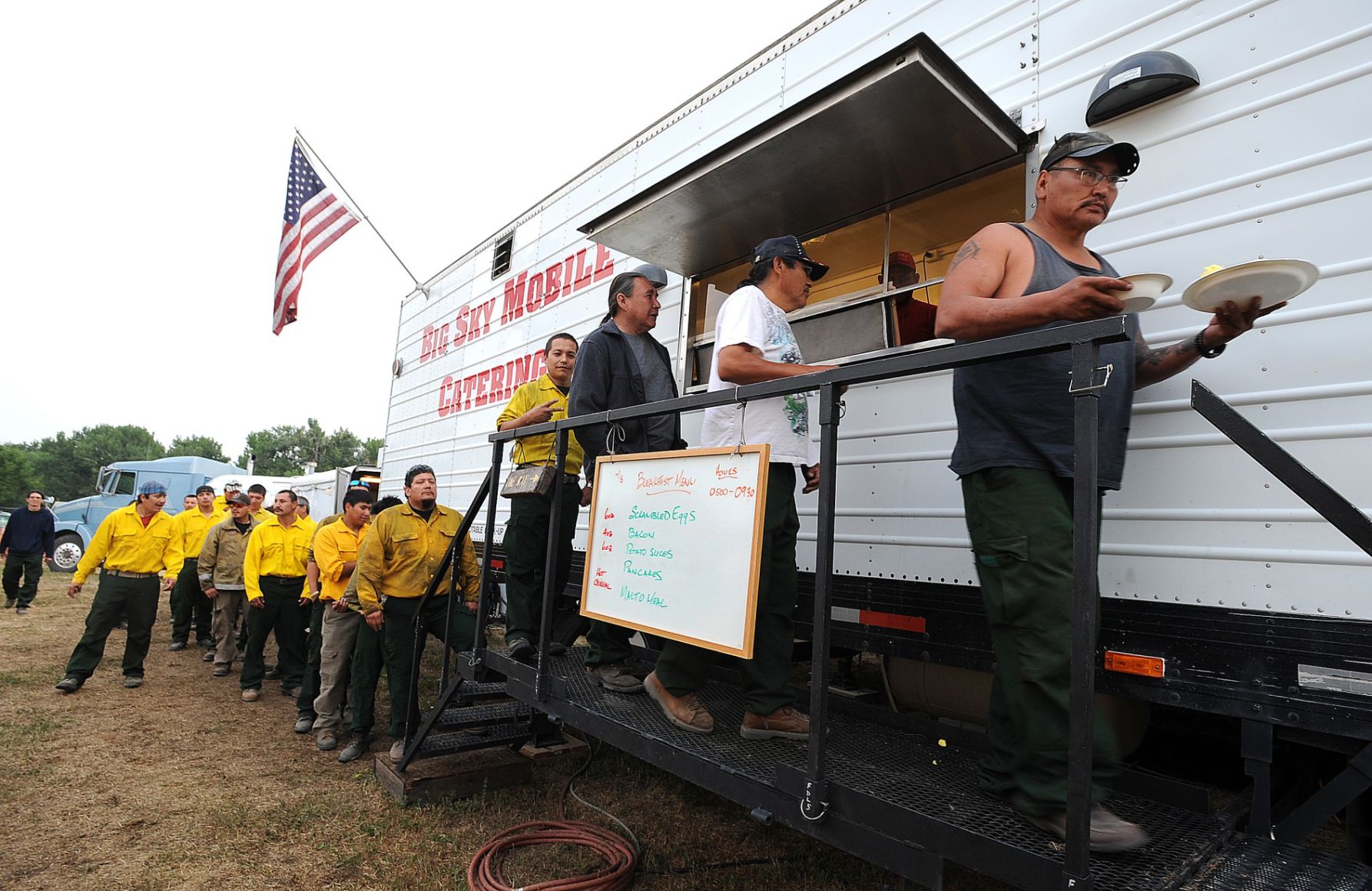 Firefighters breakfast